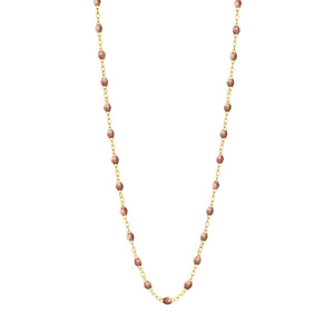 Gigi Clozeau - Classic Gigi Copper necklace, Yellow Gold, 17.7"