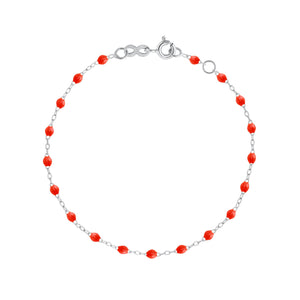 Gigi Clozeau - Classic Gigi Coral bracelet, White Gold, 5.9"