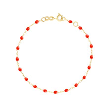 Gigi Clozeau - Classic Gigi Coral bracelet, Yellow Gold, 5.9"