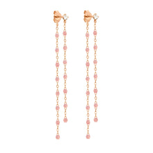 Gigi Clozeau - Classic Gigi dangling Blush diamond earrings, Rose Gold