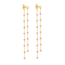 Gigi Clozeau - Classic Gigi dangling Blush diamond earrings, Yellow Gold