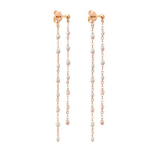 Gigi Clozeau - Classic Gigi dangling Opal earrings, Rose Gold