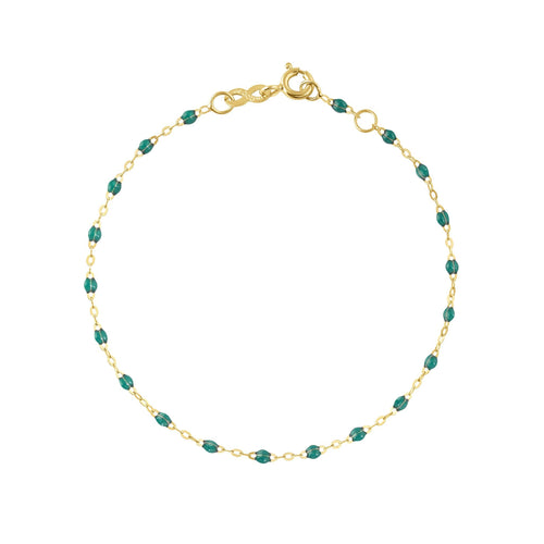 Gigi Clozeau - Classic Gigi Emerald bracelet, Yellow Gold, 5.9
