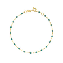 Gigi Clozeau - Classic Gigi Emerald bracelet, Yellow Gold, 7.5"