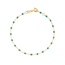 Gigi Clozeau - Classic Gigi Emerald bracelet, Yellow Gold, 7.5"
