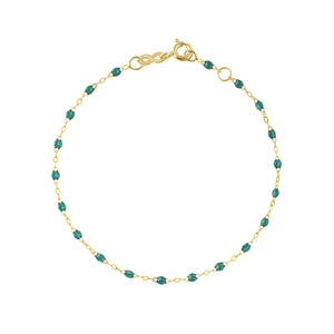 Gigi Clozeau - Classic Gigi Emerald bracelet, Yellow Gold, 7.5"