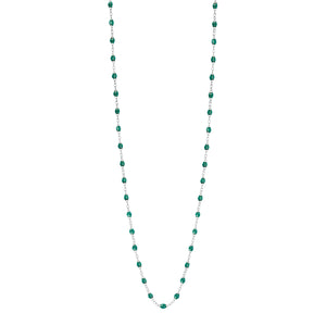 Gigi Clozeau - Classic Gigi Emerald sautoir, White Gold, 23.6"