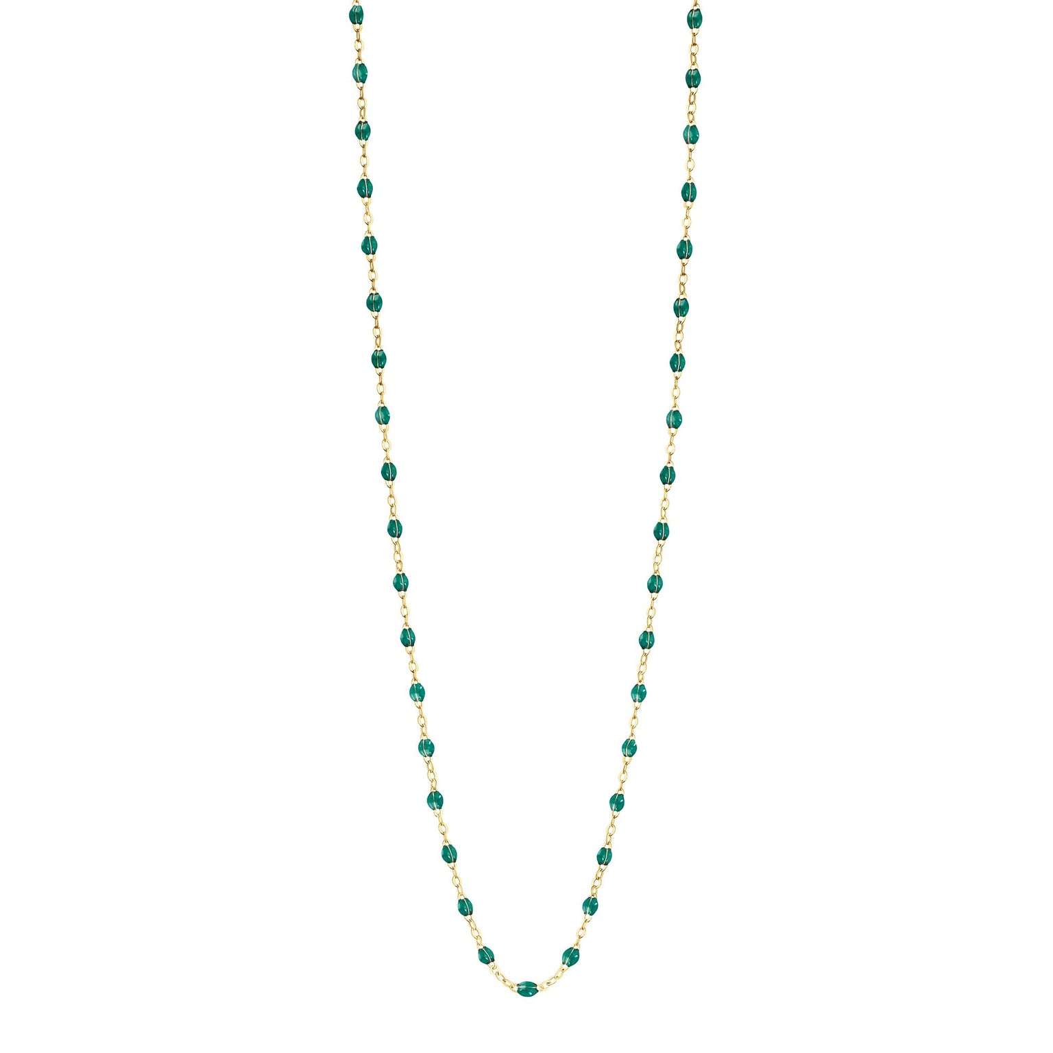 Gigi Clozeau - Classic Gigi Emerald sautoir, Yellow Gold, 34"