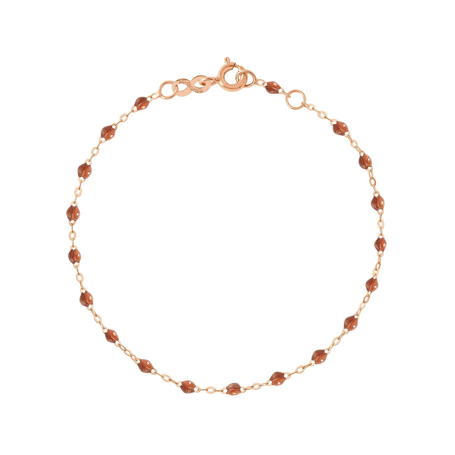 Gigi Clozeau - Classic Gigi Fauve bracelet, Rose Gold, 7.5"