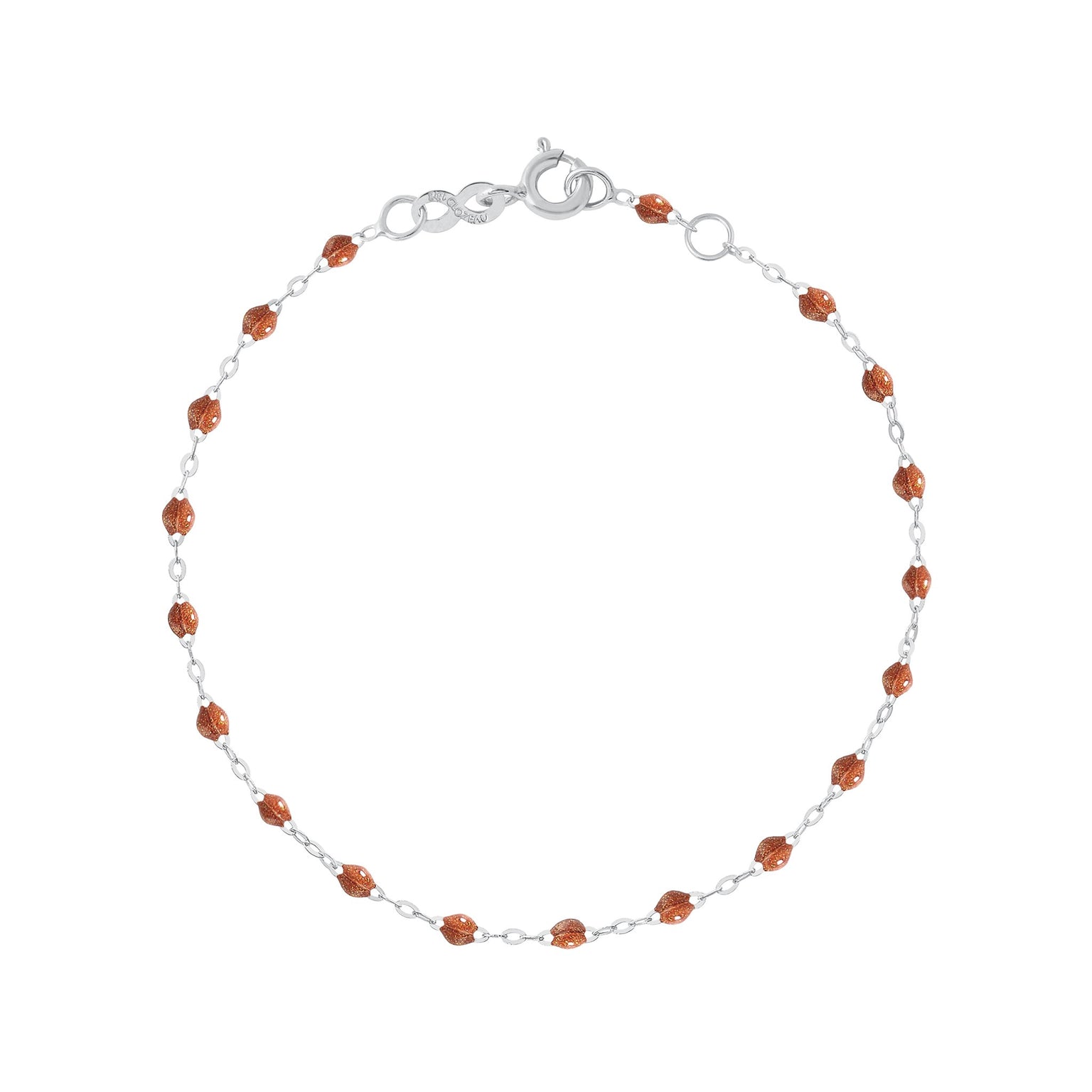 Gigi Clozeau - Classic Gigi Fauve bracelet, White Gold, 6.7"