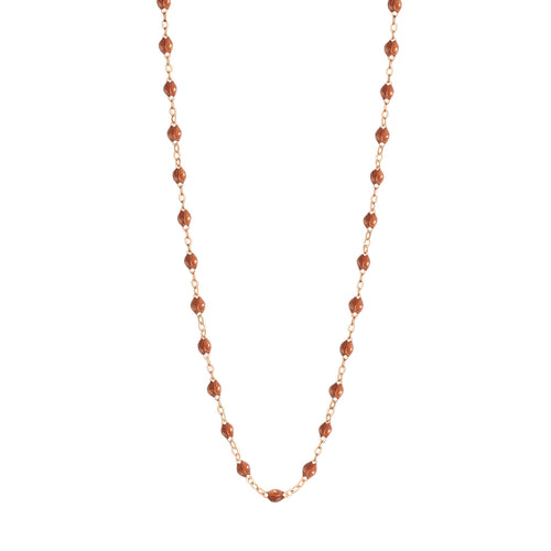 Gigi Clozeau - Classic Gigi Fauve necklace, Rose Gold, 17.7