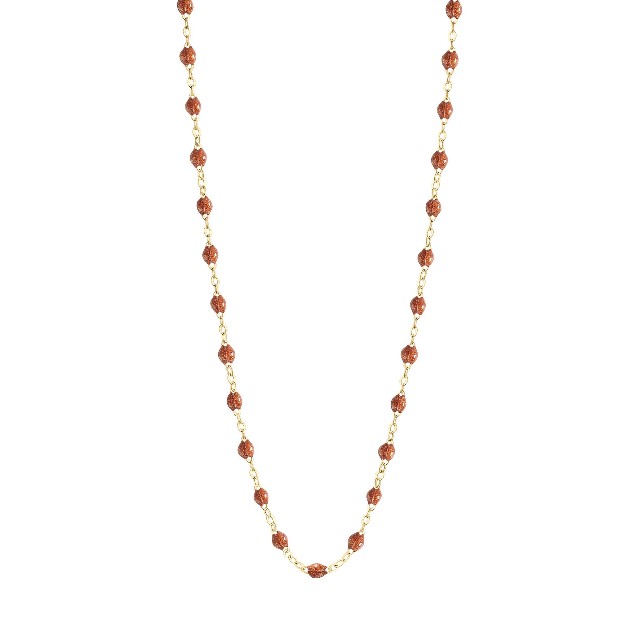Gigi Clozeau - Classic Gigi Fauve necklace, Yellow Gold, 16.5"