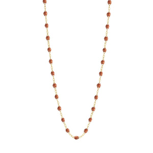 Gigi Clozeau - Classic Gigi Fauve necklace, Yellow Gold, 16.5"