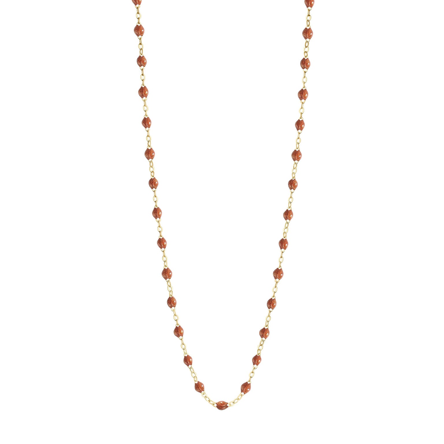 Gigi Clozeau - Classic Gigi Fauve necklace, Yellow Gold, 19.7"