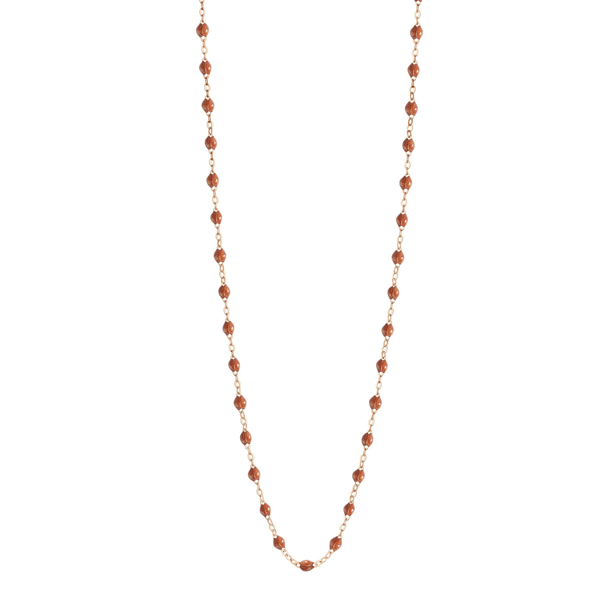 Gigi Clozeau - Classic Gigi Fauve Sautoir, Rose Gold, 23.6"