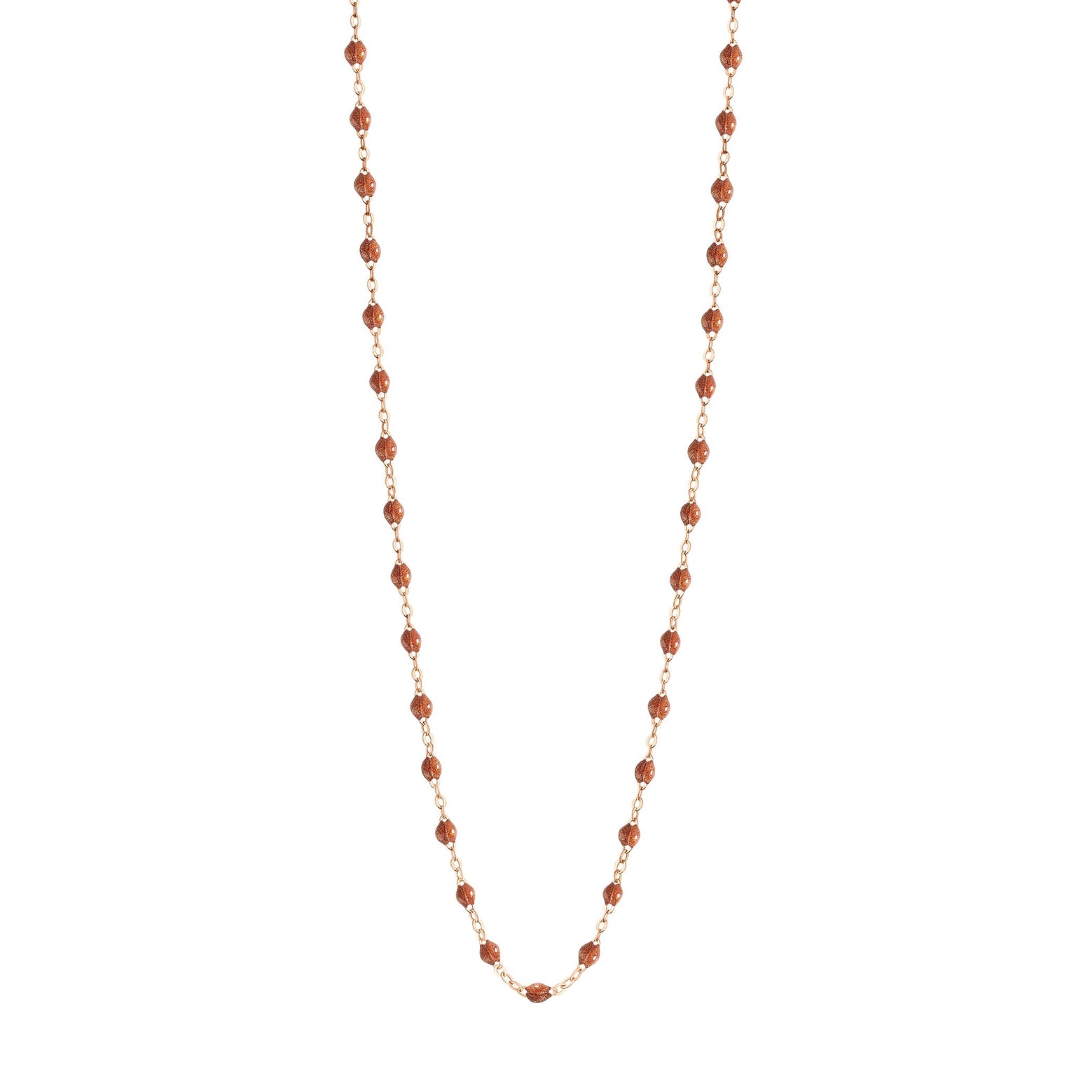 Gigi Clozeau - Classic Gigi Fauve Sautoir, Rose Gold, 23.6"