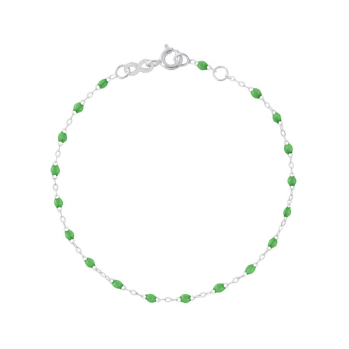 Gigi Clozeau - Classic Gigi Green bracelet, White Gold, 7.5