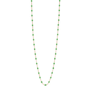 Gigi Clozeau - Classic Gigi Green sautoir, Rose Gold, 23.6"