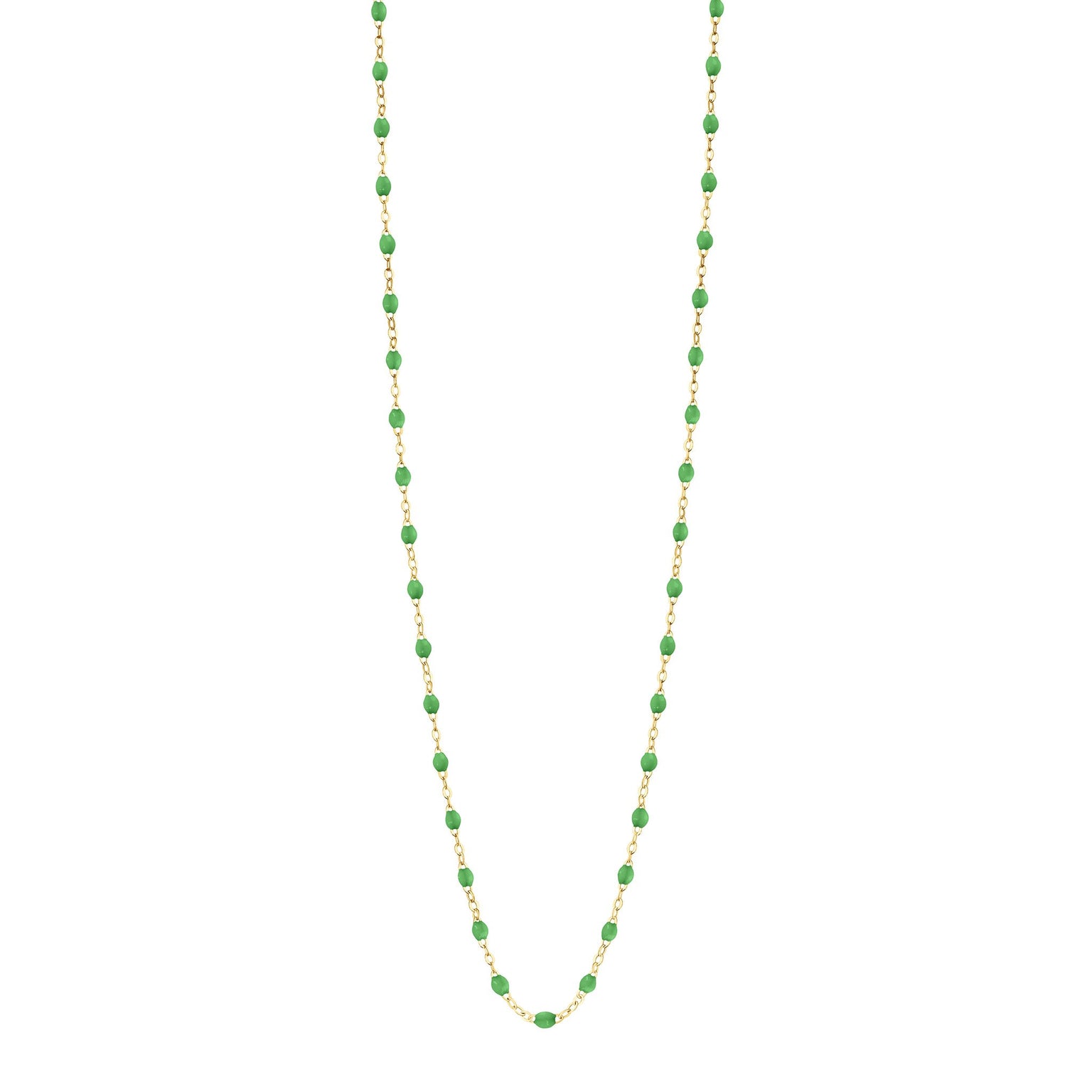 Gigi Clozeau - Classic Gigi Green sautoir, Yellow Gold, 23.6"