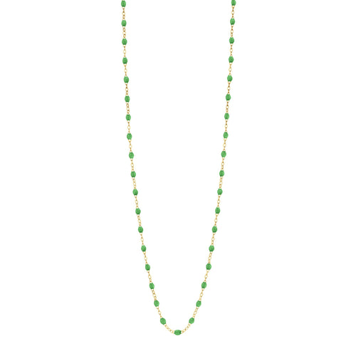 Gigi Clozeau - Classic Gigi Green sautoir, Yellow Gold, 34