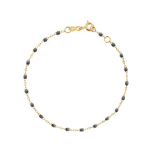 Gigi Clozeau - Classic Gigi Grey bracelet, Yellow Gold, 6.7"