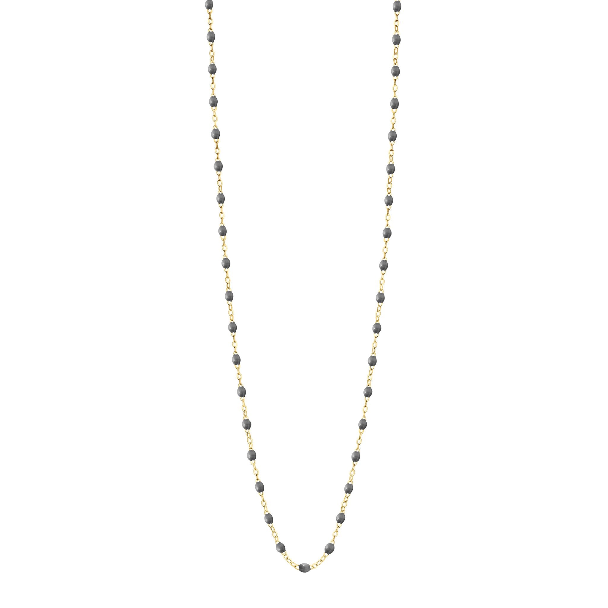 Gigi Clozeau - Classic Gigi Grey sautoir, Yellow Gold, 23.6"