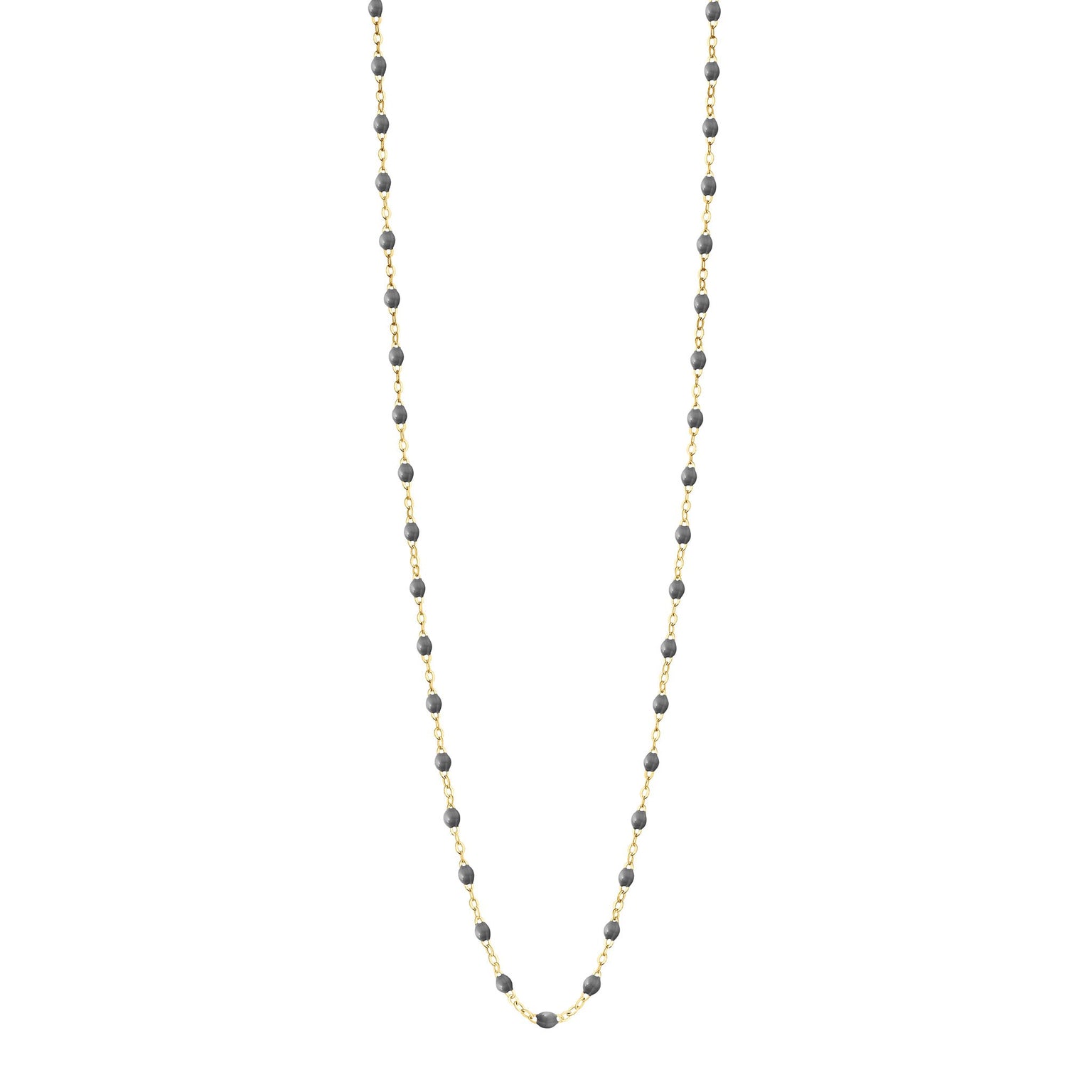 Gigi Clozeau - Classic Gigi Grey sautoir, Yellow Gold, 23.6"