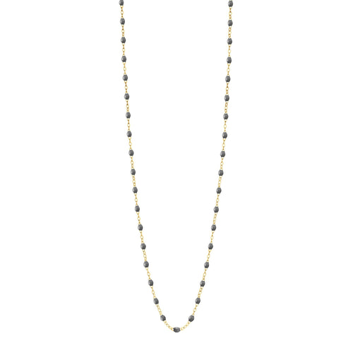 Gigi Clozeau - Classic Gigi Grey sautoir, Yellow Gold, 34