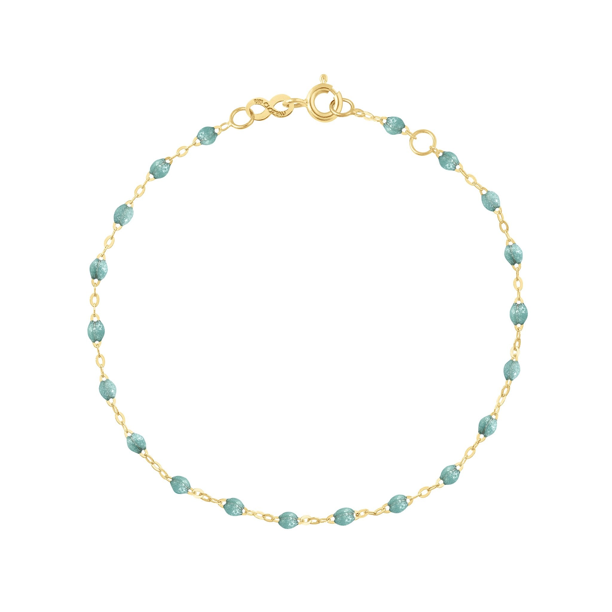 Gigi Clozeau - Classic Gigi Iceberg bracelet, Yellow Gold, 7.1"