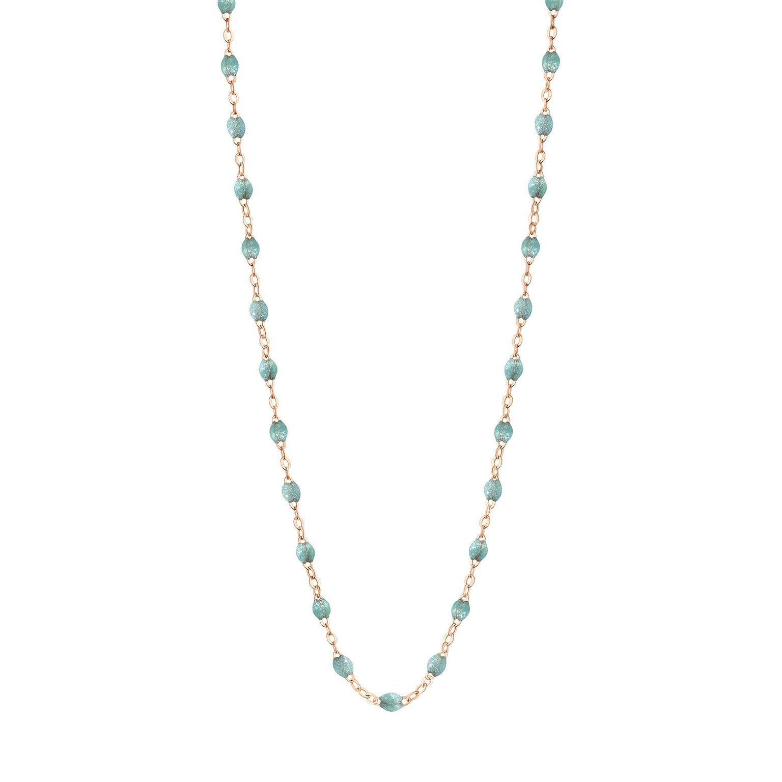 Gigi Clozeau - Classic Gigi Iceberg necklace, Rose Gold, 19.7"