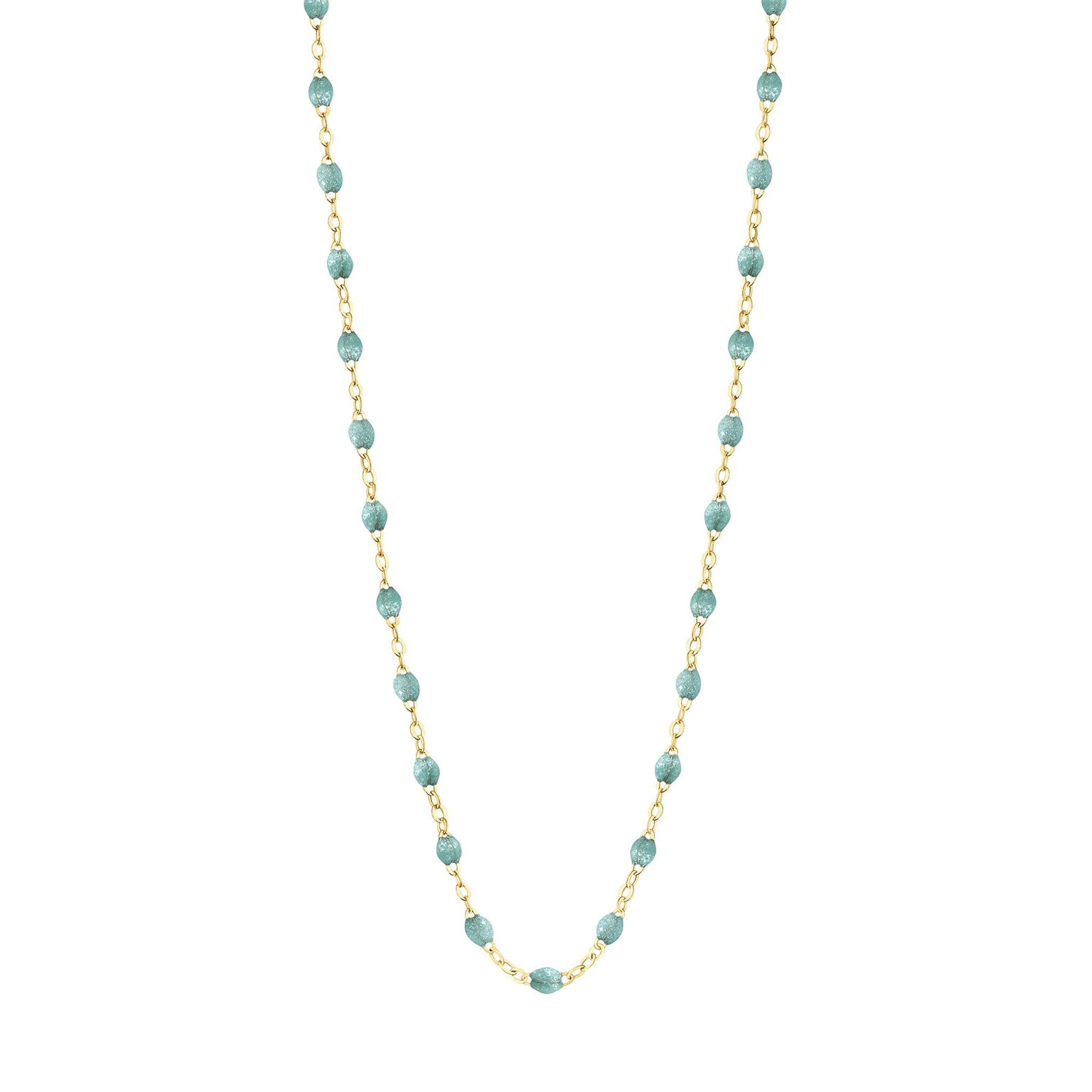 Gigi Clozeau - Classic Gigi Iceberg necklace, Yellow Gold, 16.5"