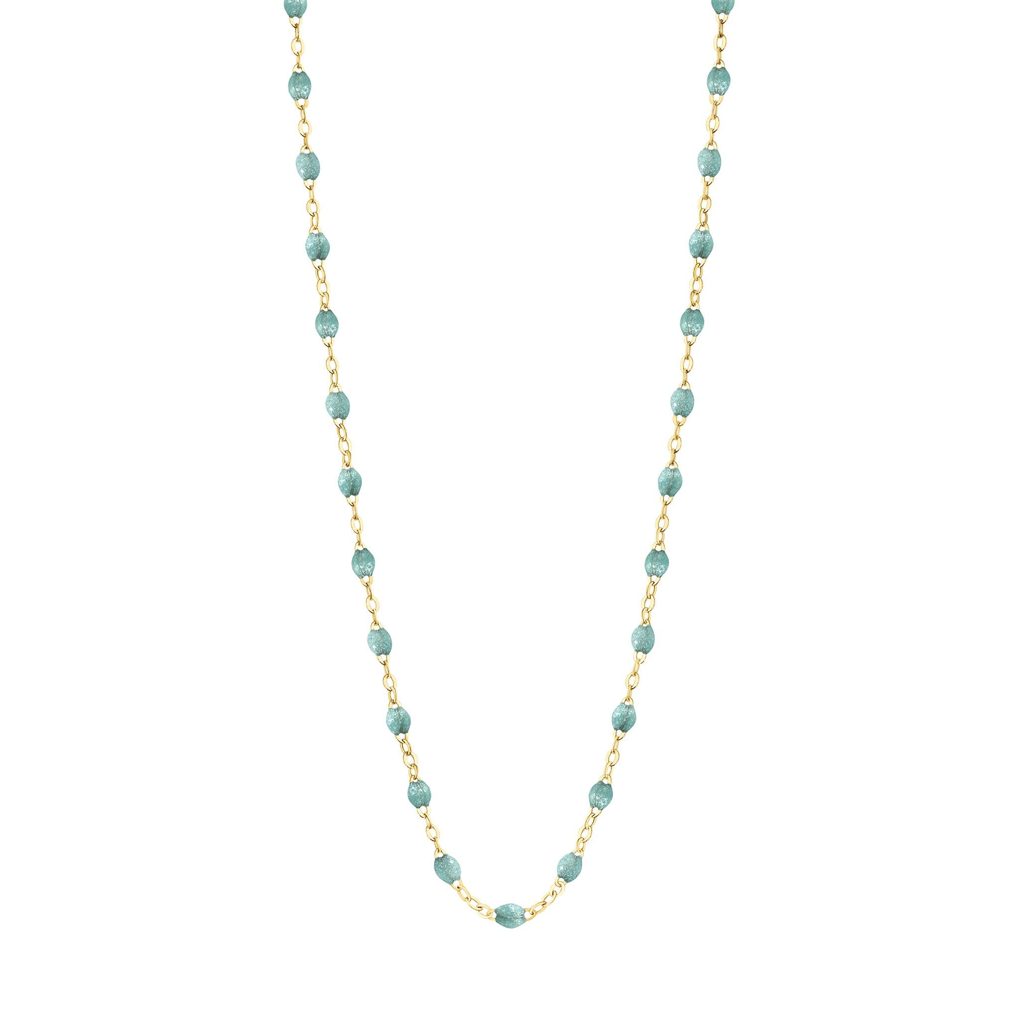 Gigi Clozeau - Classic Gigi Iceberg necklace, Yellow Gold, 19.7"