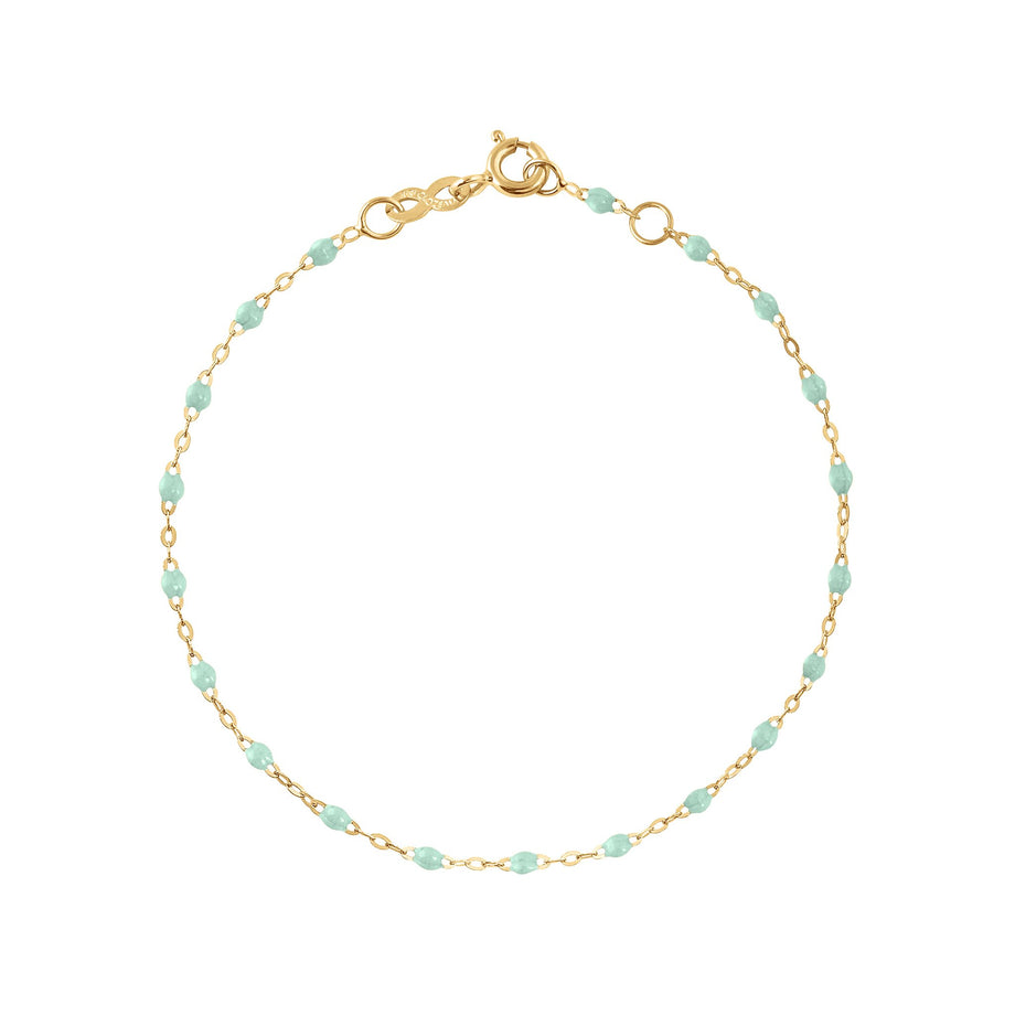 Gigi Clozeau - Classic Gigi Jade bracelet, Yellow Gold, 6.7