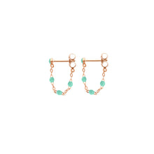 Gigi Clozeau - Classic Gigi Jade earrings, Rose Gold