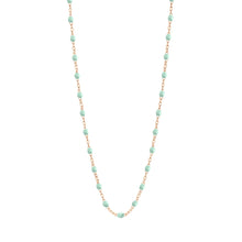 Gigi Clozeau - Classic Gigi Jade necklace, Rose Gold, 19.7"