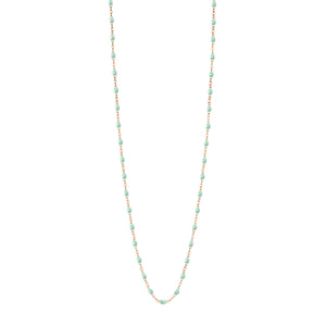 Gigi Clozeau - Classic Gigi Jade sautoir, Rose Gold, 23.6"