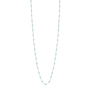 Gigi Clozeau - Classic Gigi Jade sautoir, White Gold, 23.6"