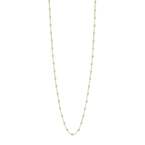 Gigi Clozeau - Classic Gigi Jade sautoir, Yellow Gold, 23.6