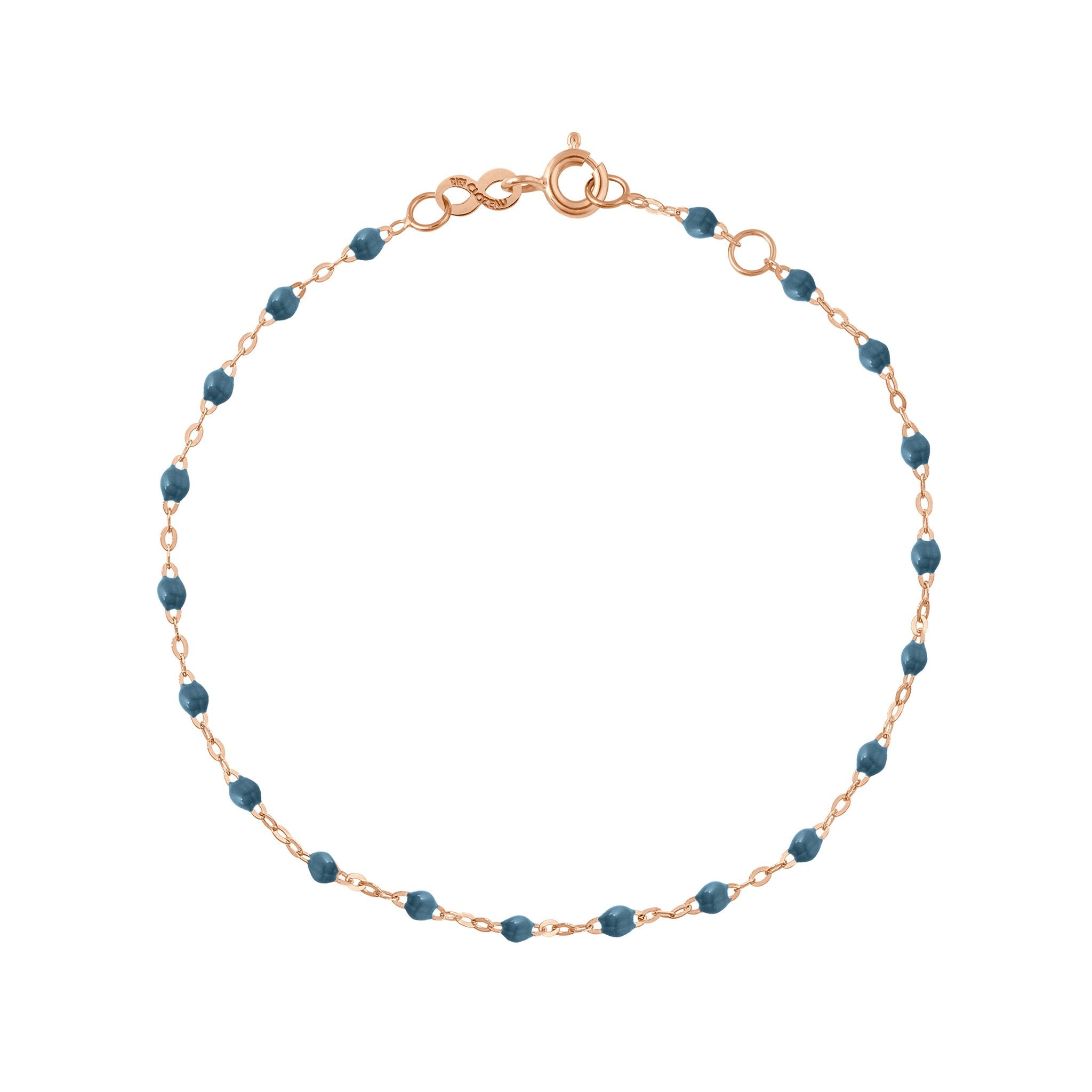 Gigi Clozeau - Classic Gigi Jeans bracelet, Rose Gold, 7.1"