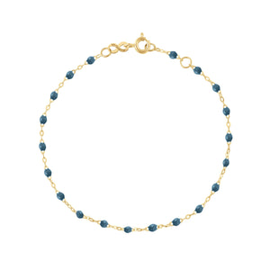 Gigi Clozeau - Classic Gigi Jeans bracelet, Yellow Gold, 5.9"