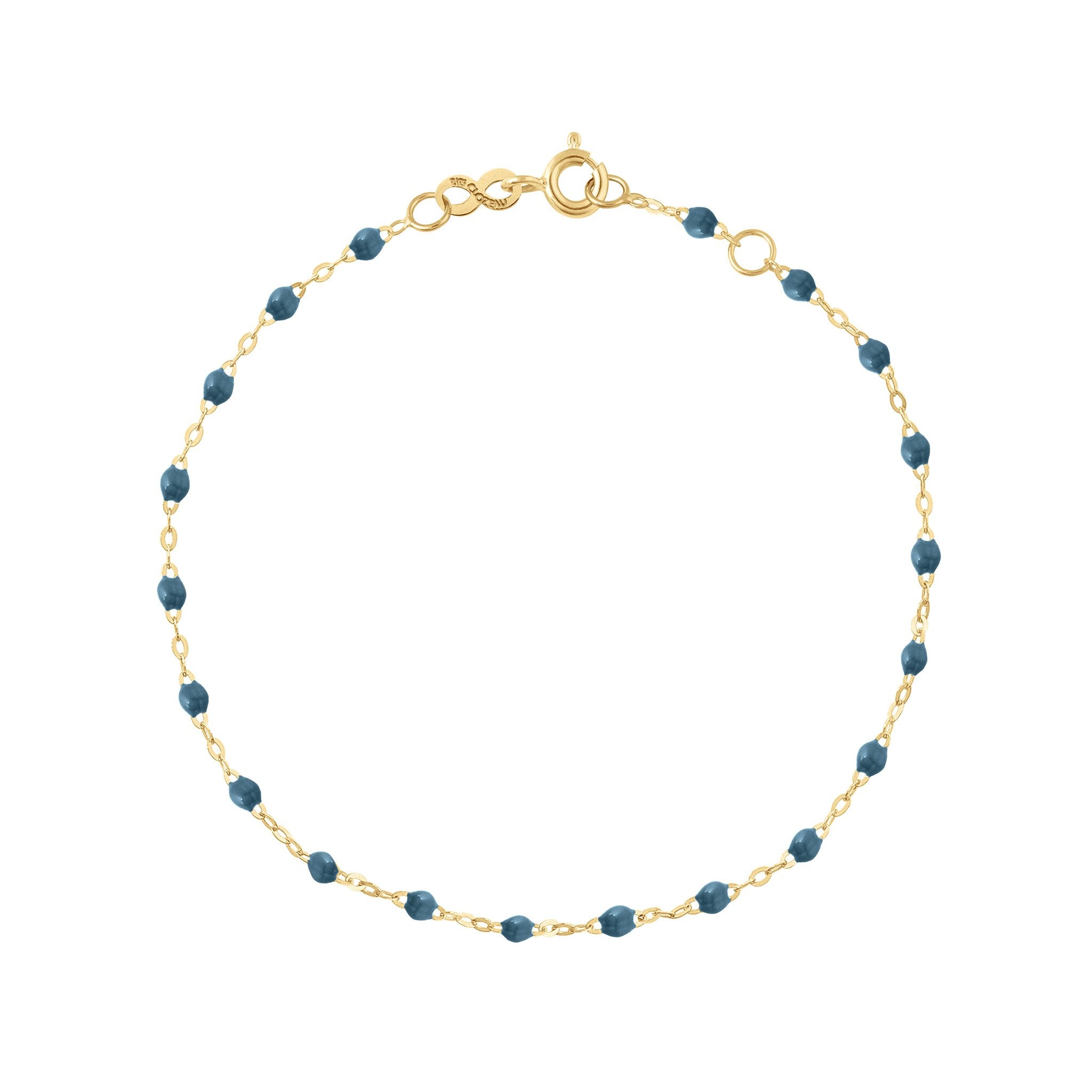 Gigi Clozeau - Classic Gigi Jeans bracelet, Yellow Gold, 7.1"