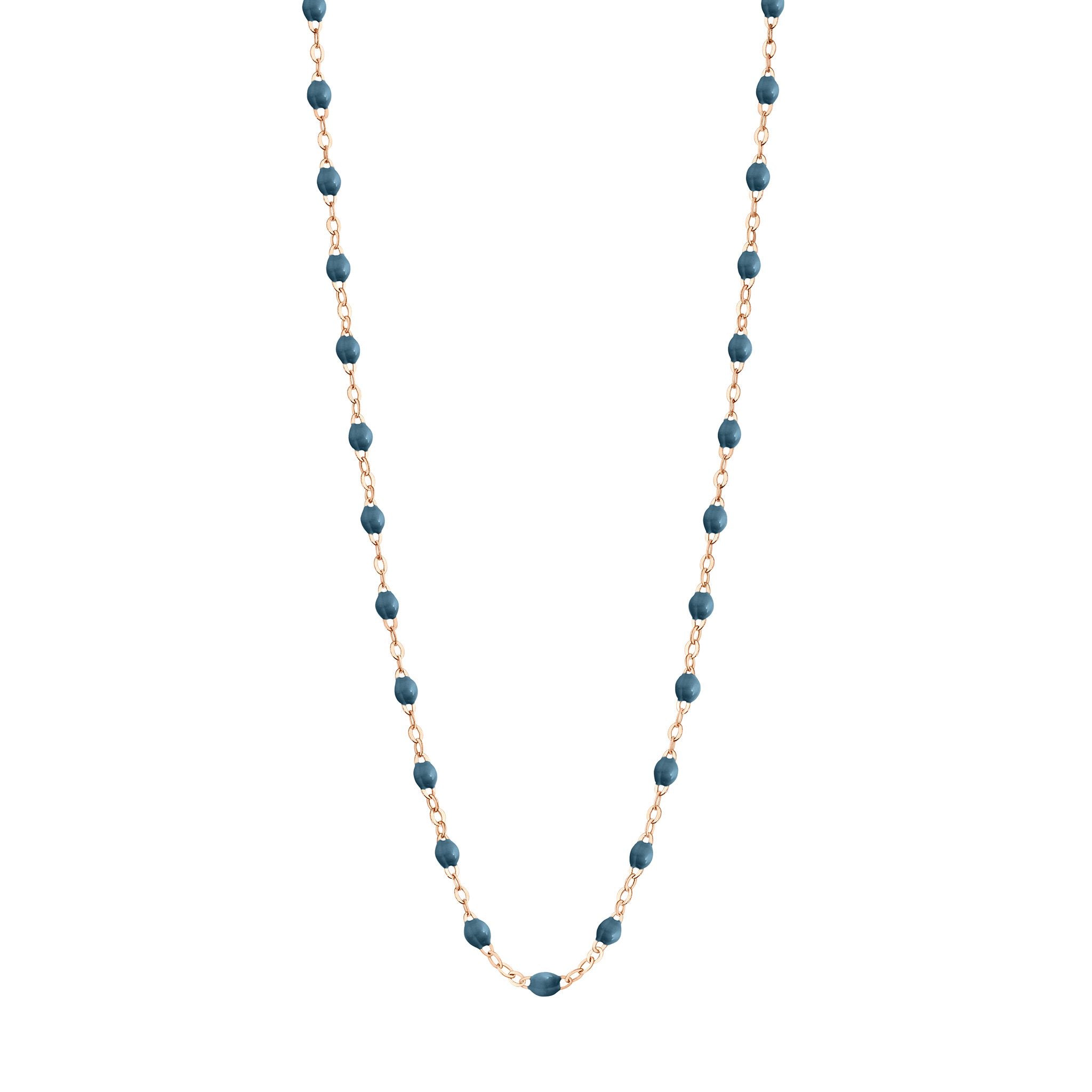 Gigi Clozeau - Classic Gigi Jeans necklace, Rose Gold, 16.5"