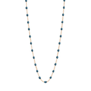 Gigi Clozeau - Classic Gigi Jeans necklace, Rose Gold, 16.5"