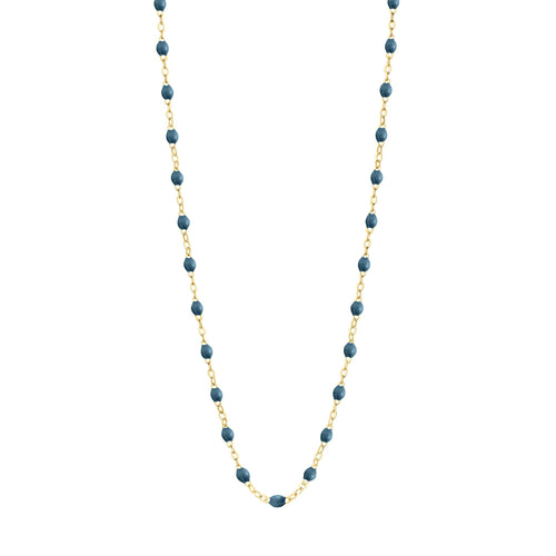 Gigi Clozeau - Classic Gigi Jeans necklace, Yellow Gold, 17.7