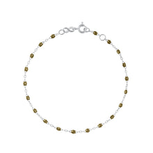 Gigi Clozeau - Classic Gigi Khaki bracelet, White Gold, 7.5"