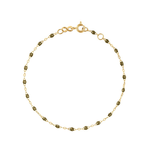 Gigi Clozeau - Classic Gigi Khaki bracelet, Yellow Gold, 5.9