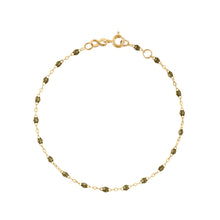 Gigi Clozeau - Classic Gigi Khaki bracelet, Yellow Gold, 6.7"