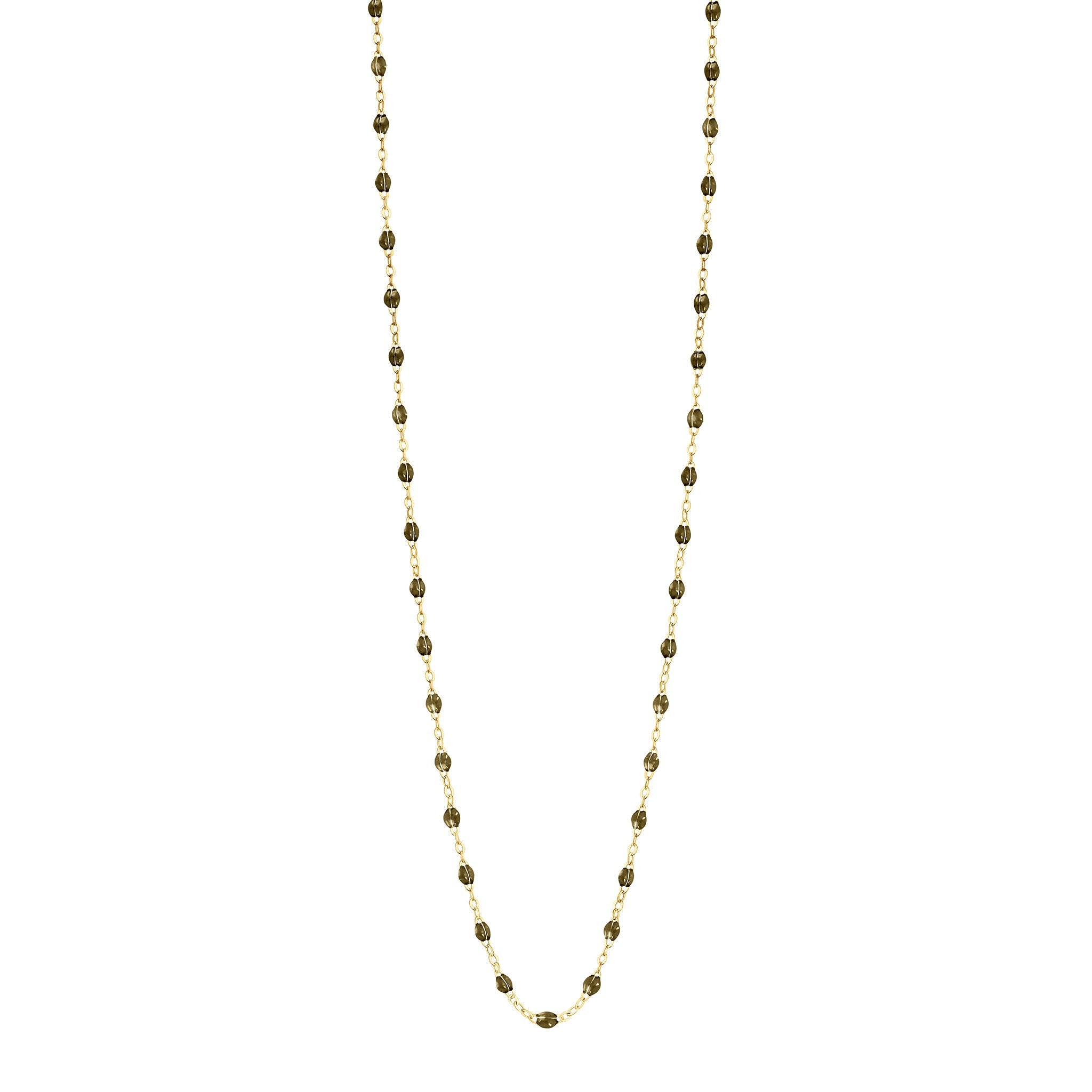 Gigi Clozeau - Classic Gigi Khaki sautoir, Yellow Gold, 23.6"