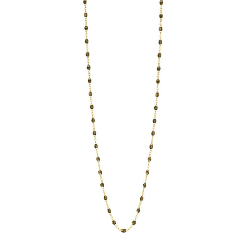 Gigi Clozeau - Classic Gigi Khaki sautoir, Yellow Gold, 23.6