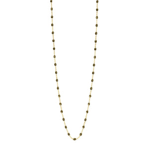 Gigi Clozeau - Classic Gigi Khaki sautoir, Yellow Gold, 23.6"